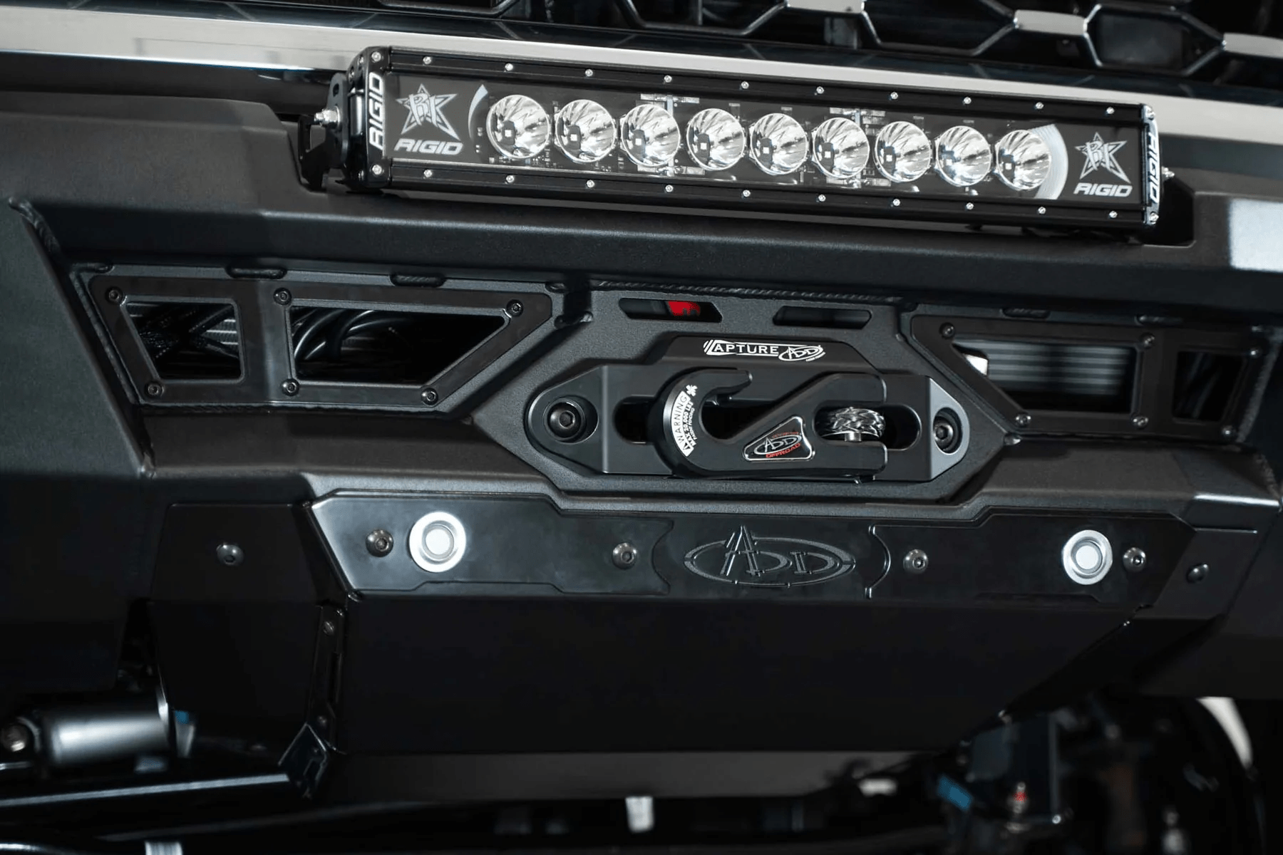 Addictive Desert Designs 2023 FORD F - 250/350 PHANTOM WINCH FRONT BUMPER - Offroad Industries