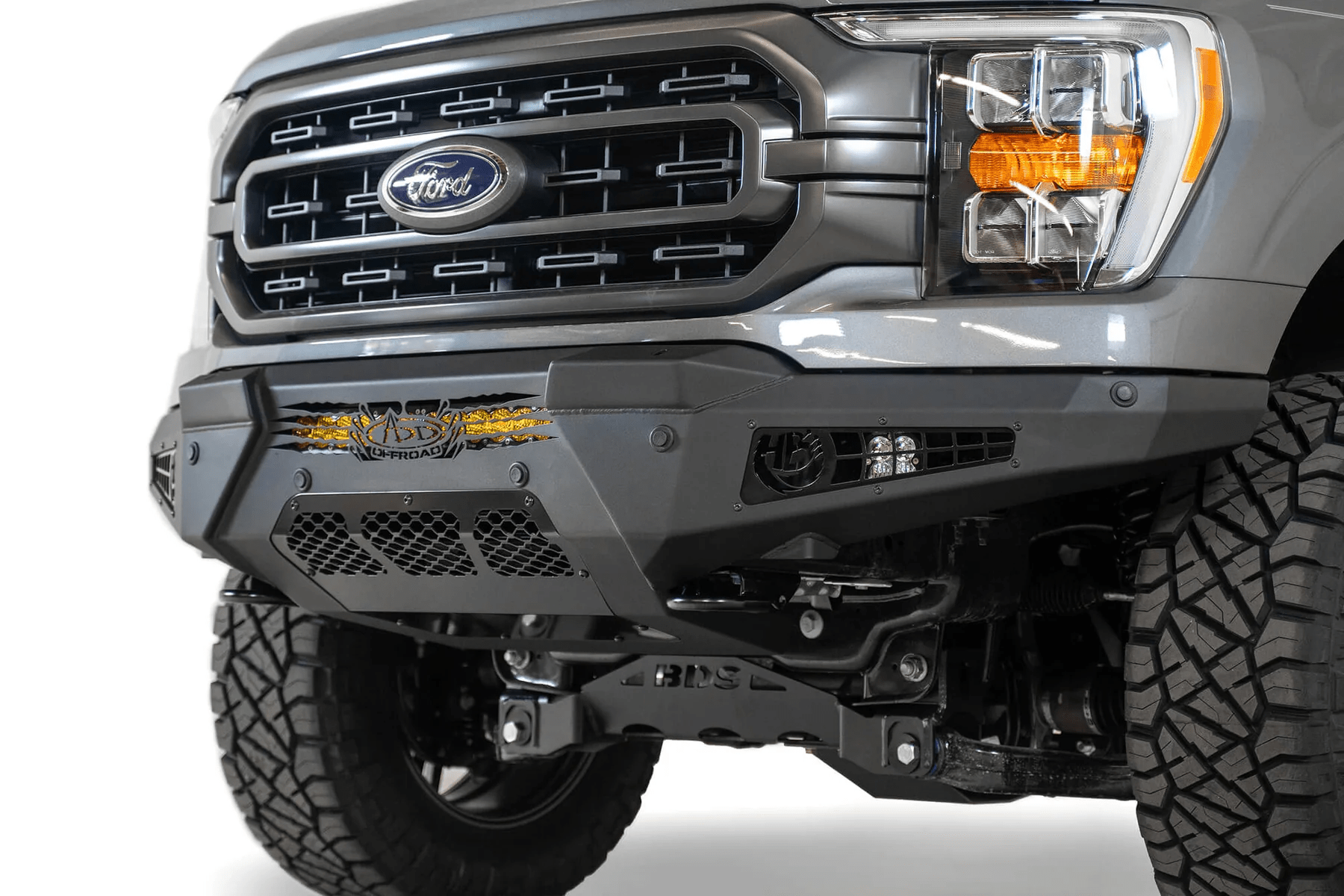 Addictive Desert Designs FORD F - 150 HONEYBADGER FRONT BUMPER 21 - 23 - Offroad Industries