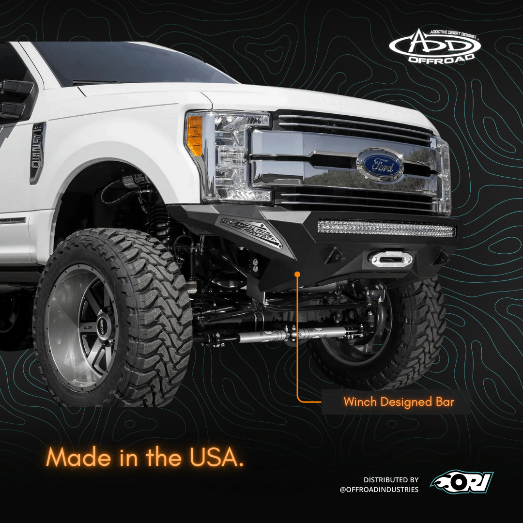 Addictive Desert Designs Ford F250 Stealth Fighter Bullbar 2017 - 2022 - Offroad Industries