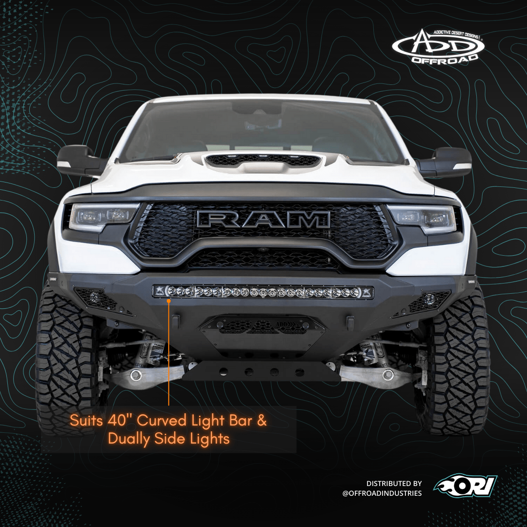 Addictive Desert Designs RAM 1500 TRX - Stealth Fighter Front Bar - Offroad Industries