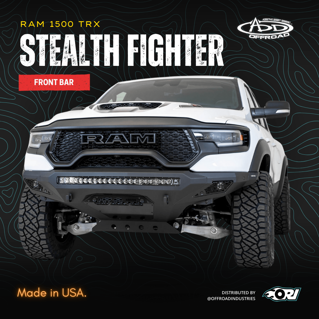 Addictive Desert Designs RAM 1500 TRX - Stealth Fighter Front Bar - Offroad Industries