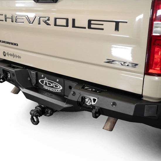 Addictive Desert Designs Stealth Fighter Rear Bar Chevrolet Silverado ZR2 - Offroad Industries