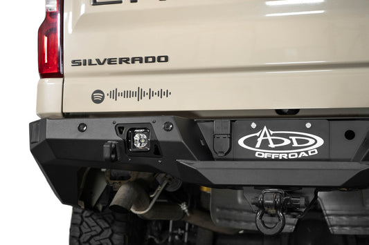 Addictive Desert Designs Stealth Fighter Rear Bar Chevrolet Silverado ZR2 - Offroad Industries