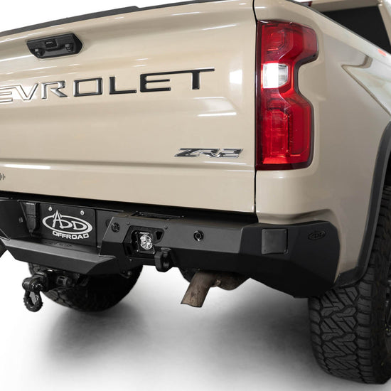 Addictive Desert Designs Stealth Fighter Rear Bar Chevrolet Silverado ZR2 - Offroad Industries