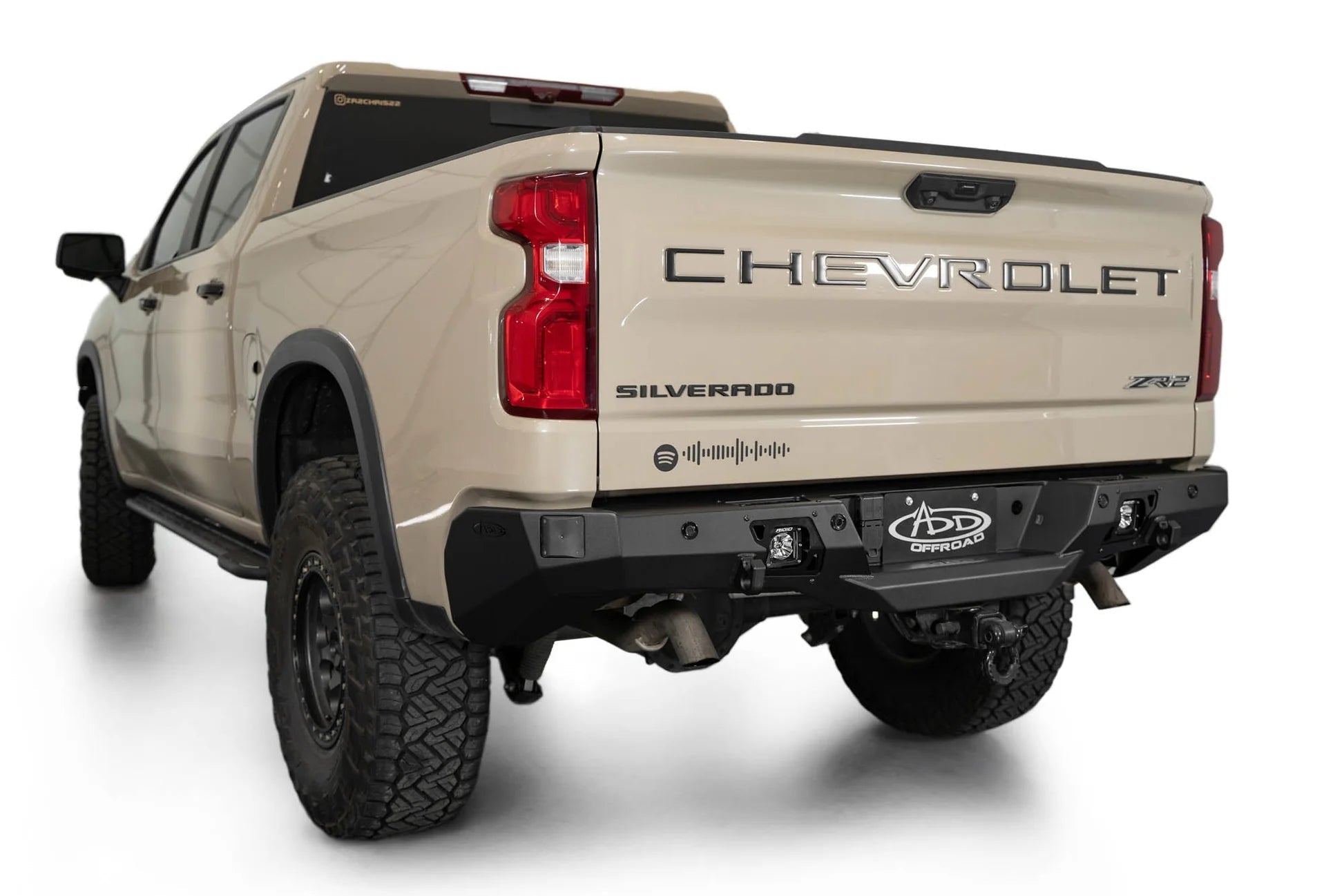 Stealth Fighter Rear Bar for Chevy Silverado ZR2 | Offroad Industries