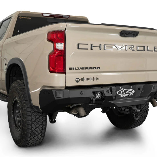 Addictive Desert Designs Stealth Fighter Rear Bar Chevrolet Silverado ZR2 - Offroad Industries