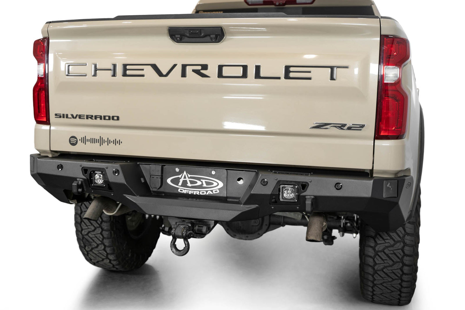 Addictive Desert Designs Stealth Fighter Rear Bar Chevrolet Silverado ZR2 - Offroad Industries