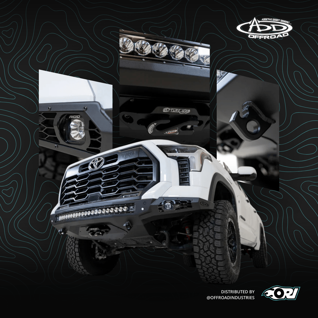 Addictive Desert Designs Toyota Tundra Stealth Fighter Winch Bar 2022 - 2025 - Offroad Industries