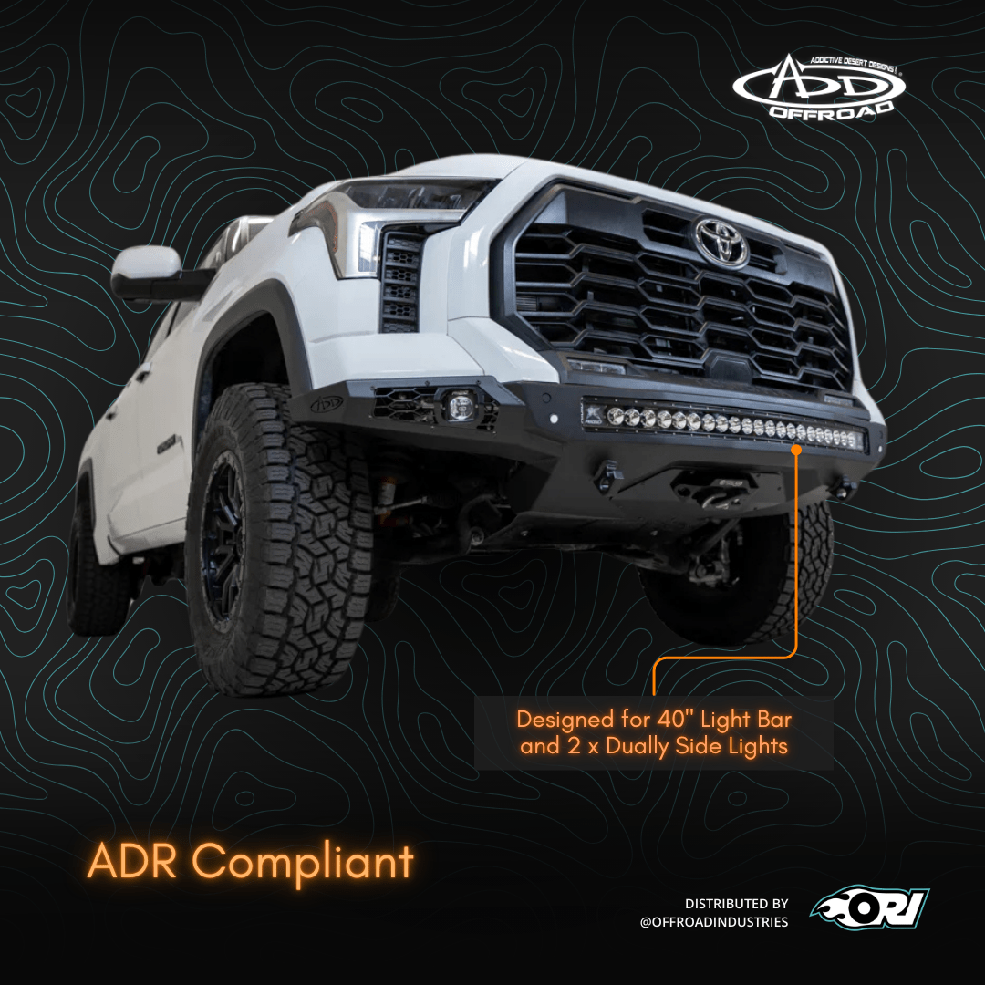 Addictive Desert Designs Toyota Tundra Stealth Fighter Winch Bar 2022 - 2025 - Offroad Industries