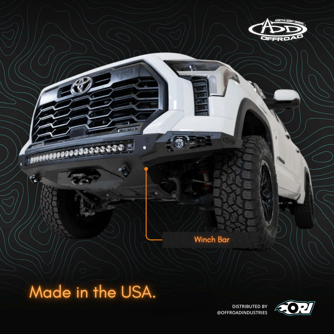 Addictive Desert Designs Toyota Tundra Stealth Fighter Winch Bar 2022 - 2025 - Offroad Industries