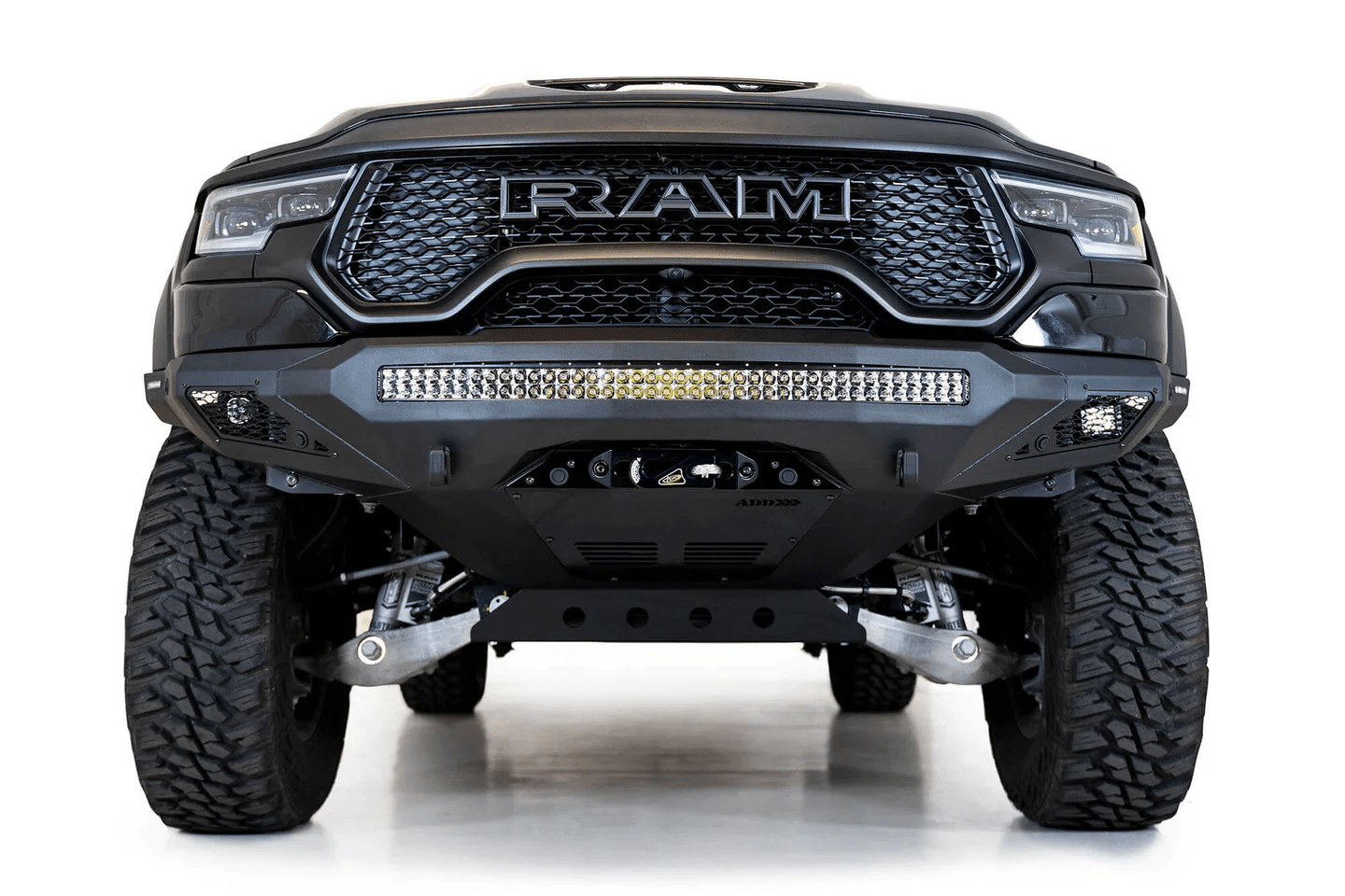 Addoffroad 2021 - 2024 Ram 1500 TRX Stealth Fighter Winch Plate Kit - Offroad Industries