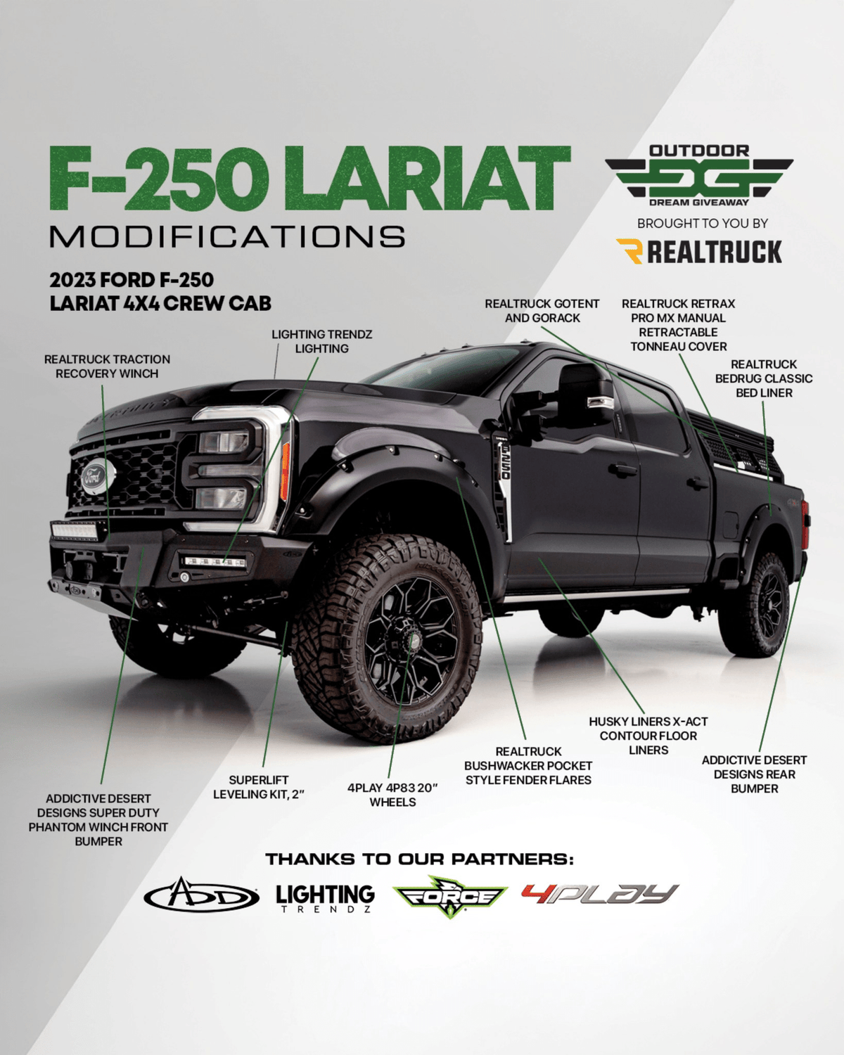 Addoffroad 2023 - 2025 Chevy Silverado 1500 Stealth Fighter Front Bumper - Offroad Industries