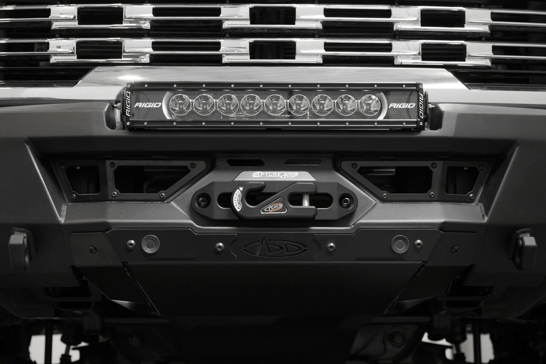 Addoffroad 2024 - 2025 GMC Sierra 2500/3500 HD Phantom Winch Front bullbar - Offroad Industries