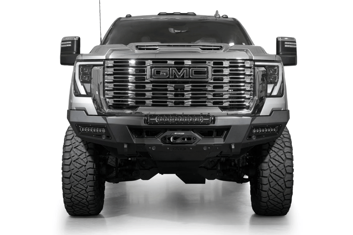 Addoffroad 2024 - 2025 GMC Sierra 2500/3500 HD Phantom Winch Front bullbar - Offroad Industries