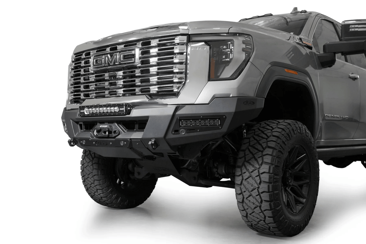 Addoffroad 2024 - 2025 GMC Sierra 2500/3500 HD Phantom Winch Front bullbar - Offroad Industries