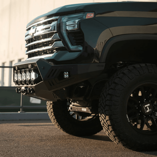 Addoffroad 2024 Chevy Silverado 2500/3500 Bomber HD Front Bar - Offroad Industries