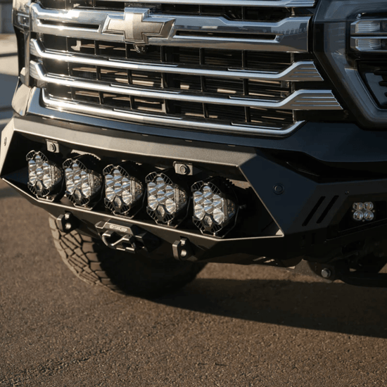 Addoffroad 2024 Chevy Silverado 2500/3500 Bomber HD Front Bar - Offroad Industries