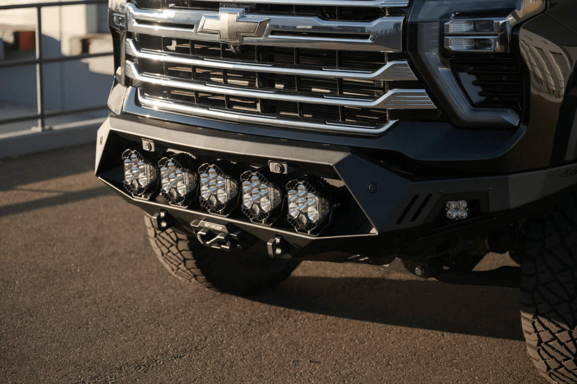 Addoffroad 2024 Chevy Silverado 2500/3500 Bomber HD Front Bar - Offroad Industries