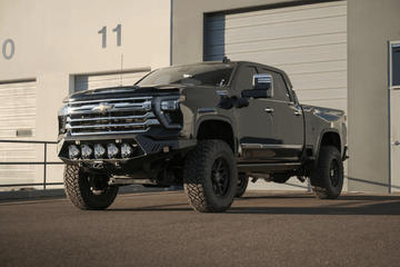 Addoffroad 2024 Chevy Silverado 2500/3500 Bomber HD Front Bar - Offroad Industries