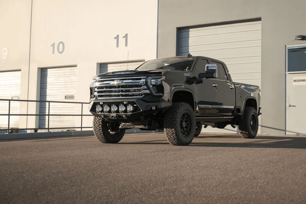 Addoffroad 2024 Chevy Silverado 2500/3500 Bomber HD Front Bar - Offroad Industries