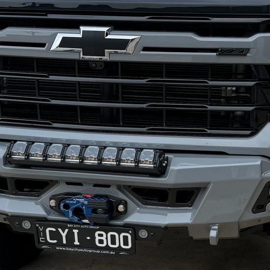 Addoffroad 2024+ Chevy Silverado 2500/3500 Phantom Winch Front Bar - Offroad Industries