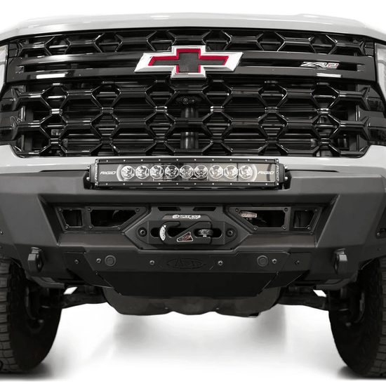 Addoffroad 2024+ Chevy Silverado 2500/3500 Phantom Winch Front Bar - Offroad Industries