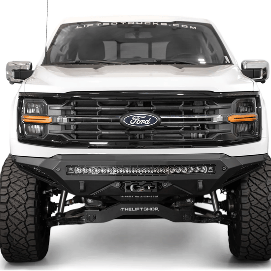 Addoffroad 2024 Ford F - 150 Stealth Fighter Winch Front Bumper - Offroad Industries