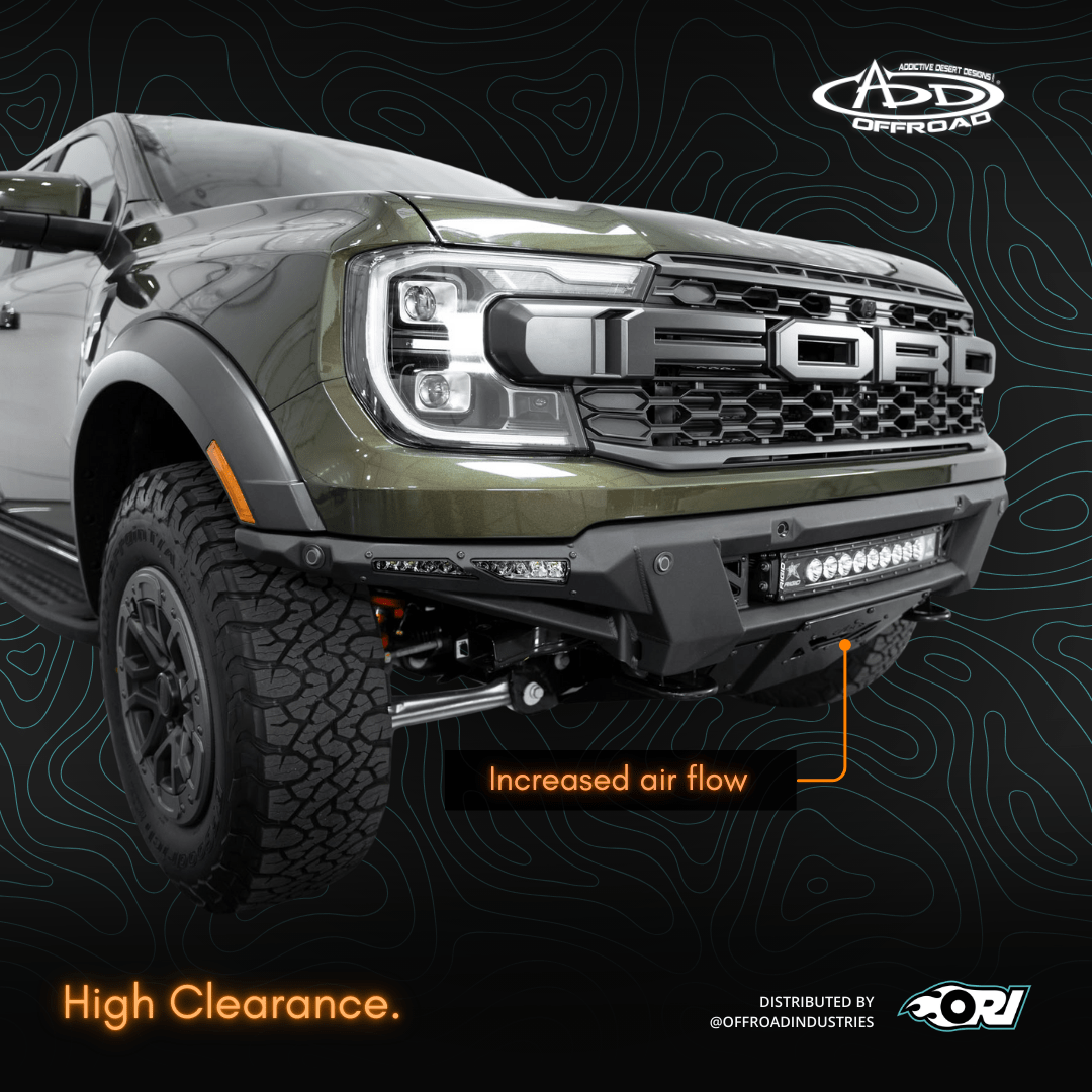 Addoffroad 2024+ FORD RANGER RAPTOR PHANTOM FRONT BUMPER - Offroad Industries