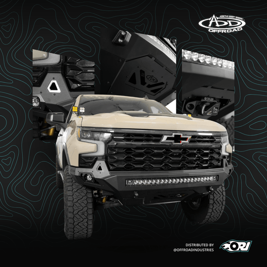 Addoffroad Stealth Fighter Bar Chevy Silverado ZR2 - Offroad Industries