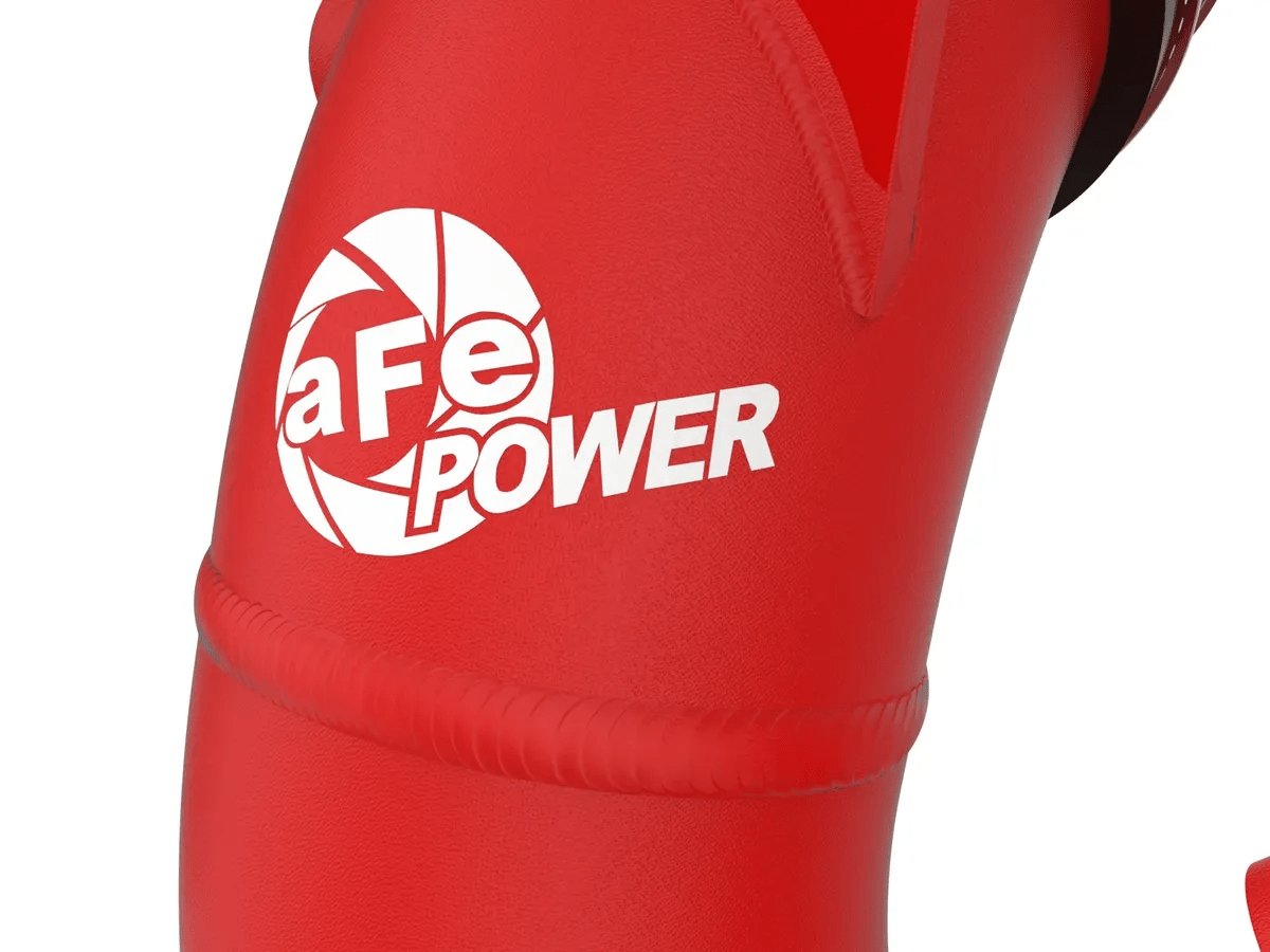 AFE BladeRunner 2-1/2 IN Aluminum Hot Charge Pipe Red TOyota tundra 22+ - Offroad Industries