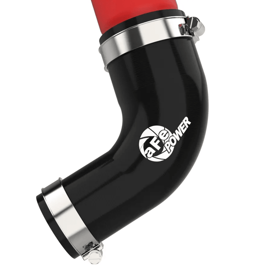 AFE BladeRunner 2-1/2 IN Aluminum Hot Charge Pipe Red TOyota tundra 22+ - Offroad Industries