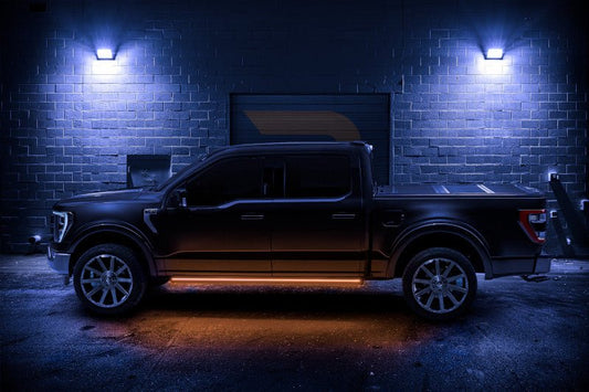 AMP Research Power Vision Side Steps Ford F150 XLT Lariat 2021+ - Offroad Industries