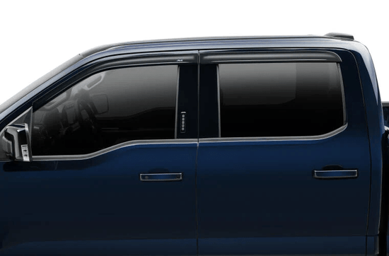 AVS Low Profile weather shields Smoke Ford F150 2021+ - Offroad Industries