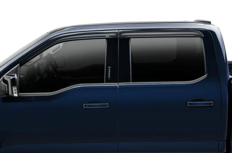 AVS Low Profile weather shields Smoke Ford F150 2021+ - Offroad Industries