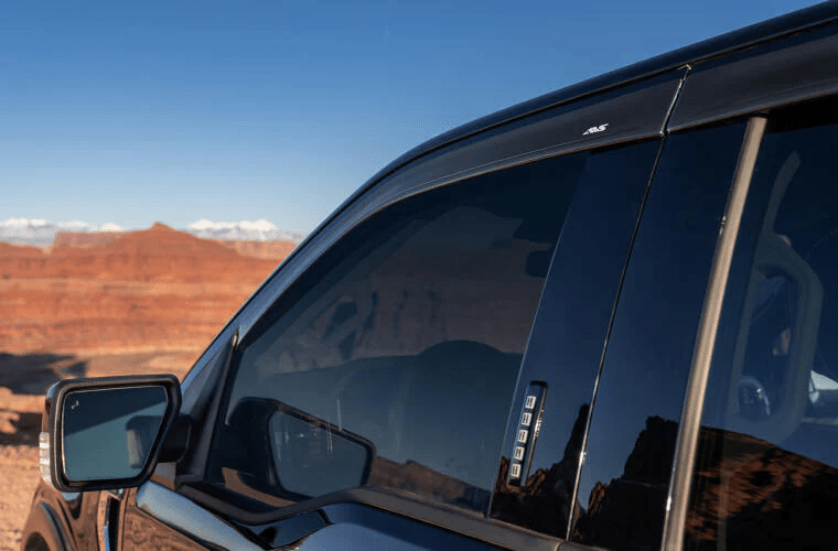 AVS Low Profile weather shields Smoke Ford F150 2021+ - Offroad Industries