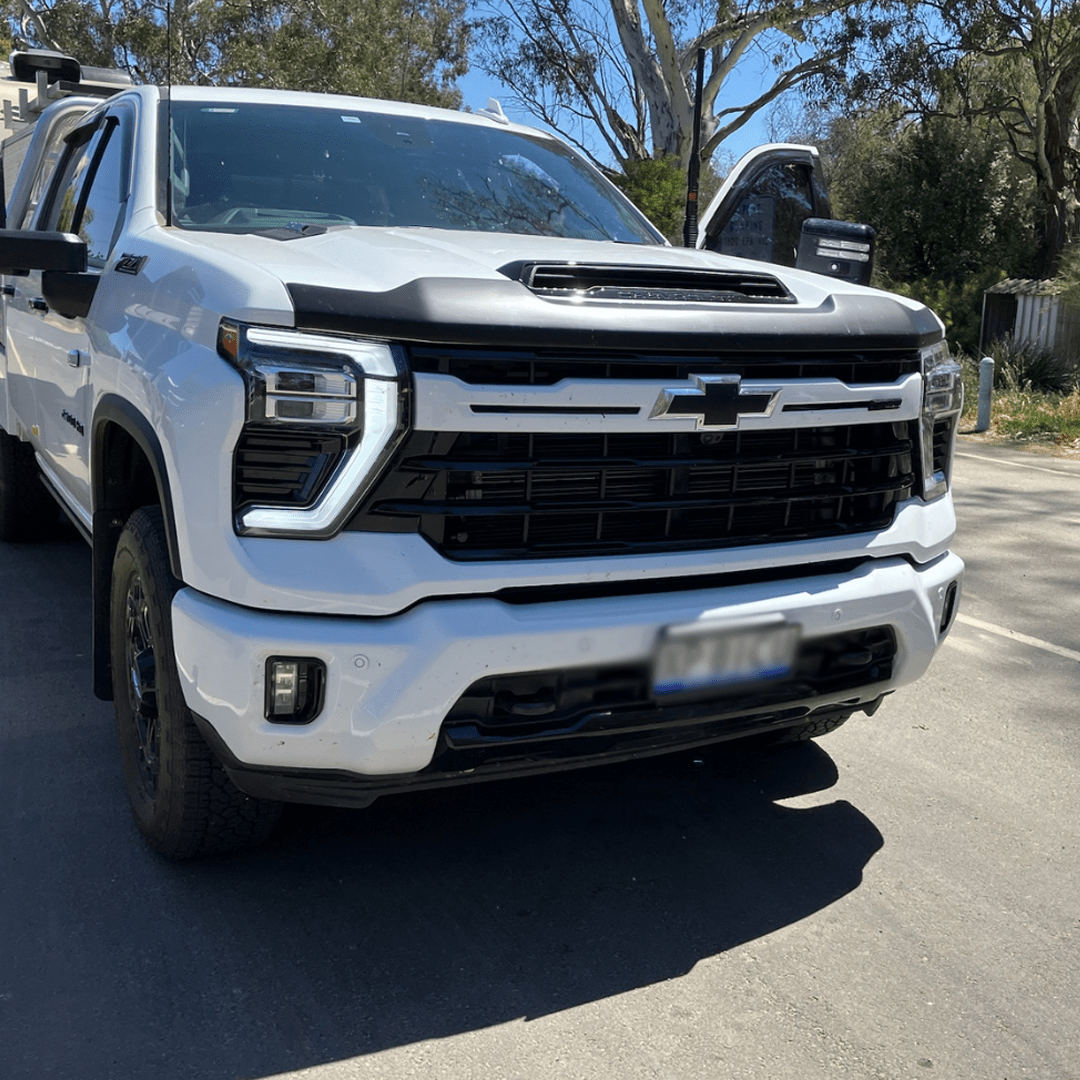 AVS Matte Black Aeroskin Bonnet Protector Chevy Silverado 2500 2020+ - Offroad Industries