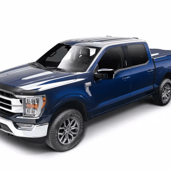 AVS Matte Black Aeroskin® Bug Shield Bonnet Protector Ford F150 2021+ - Offroad Industries
