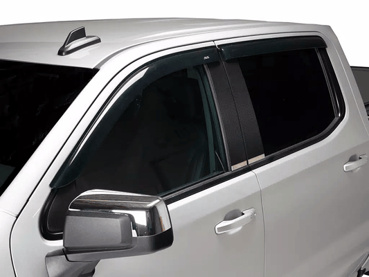 AVS® Outside Mount Ventvisor® Window Deflectors Chevy Silverado 2019+ - Offroad Industries