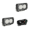 Baja Designs S2 Sport Black LED Auxiliary Light Pod Pair - Universal - Offroad Industries