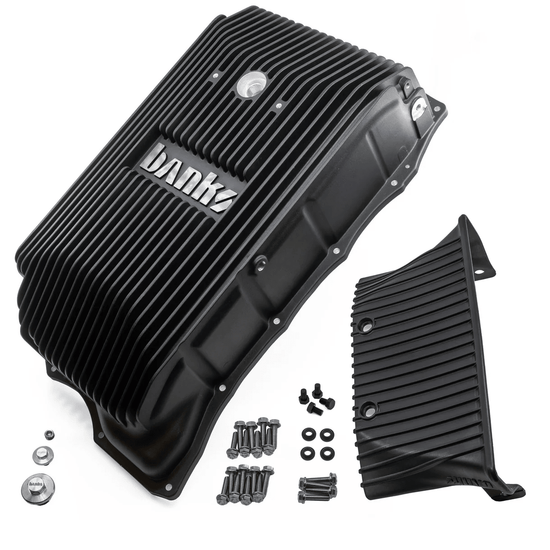 Banks Transmission Pan System, Allison 10L1000, GM 2020 - 2026, Black - Offroad Industries