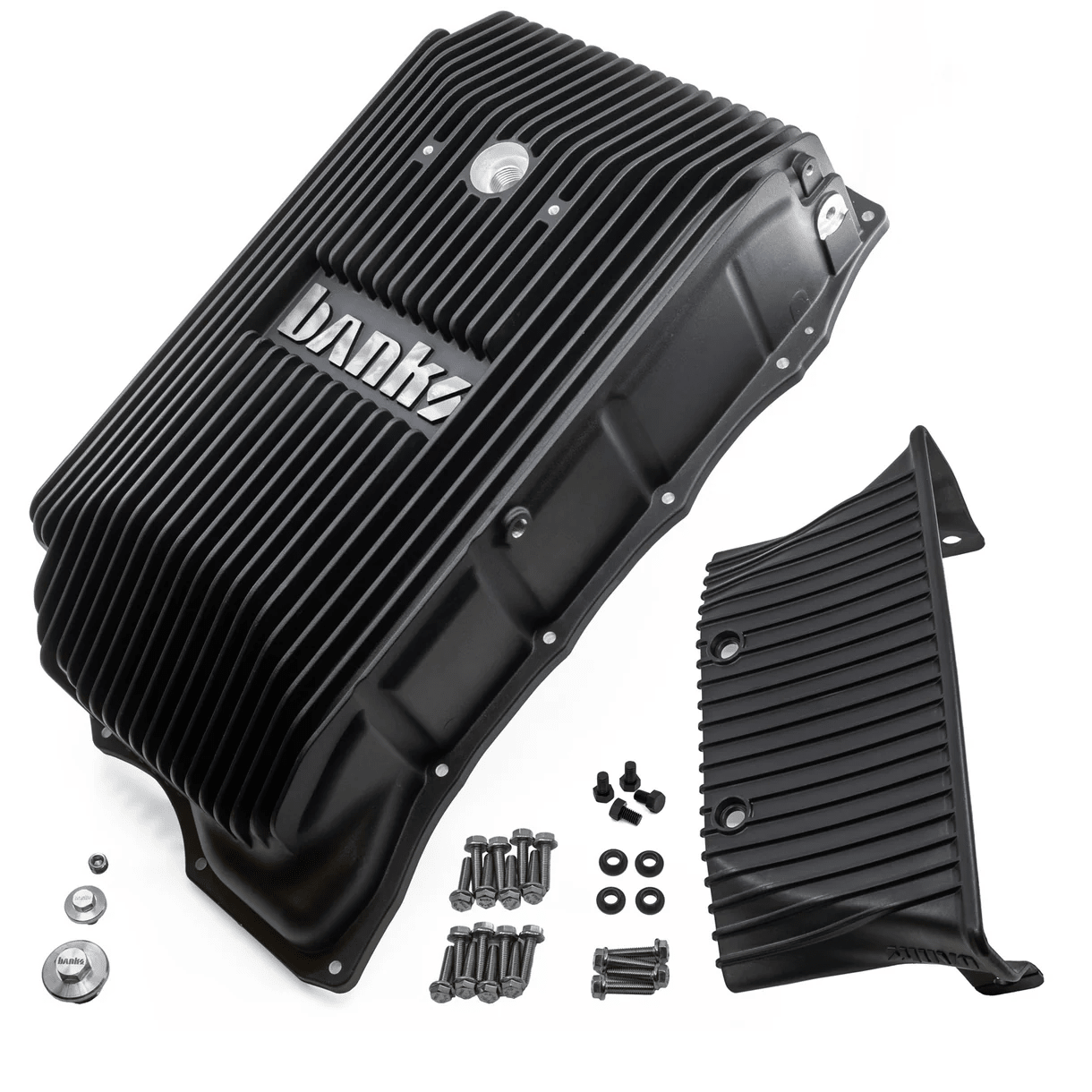 Banks Transmission Pan System, Allison 10L1000, GM 2020 - 2026, Black - Offroad Industries