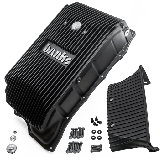 Banks Transmission Pan System, Allison 10L1000, GM 2020 - 2026, Black - Offroad Industries