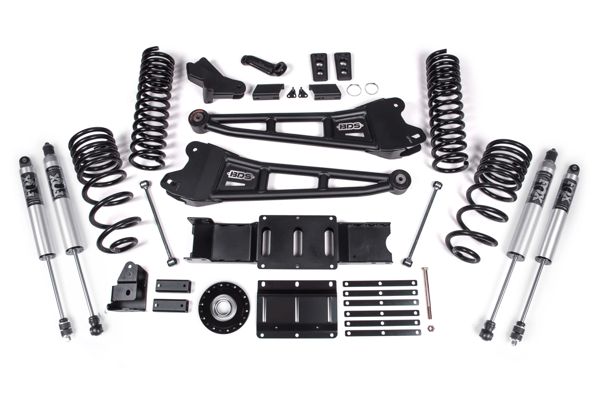 BDS 2025 Ram 2500 4wd (Diesel) 6" Radius Arm Suspension Lift Kit, 4.5" Rear Lift, Coil Spring - Fox 2.5 IFP PS Shocks - Offroad Industries