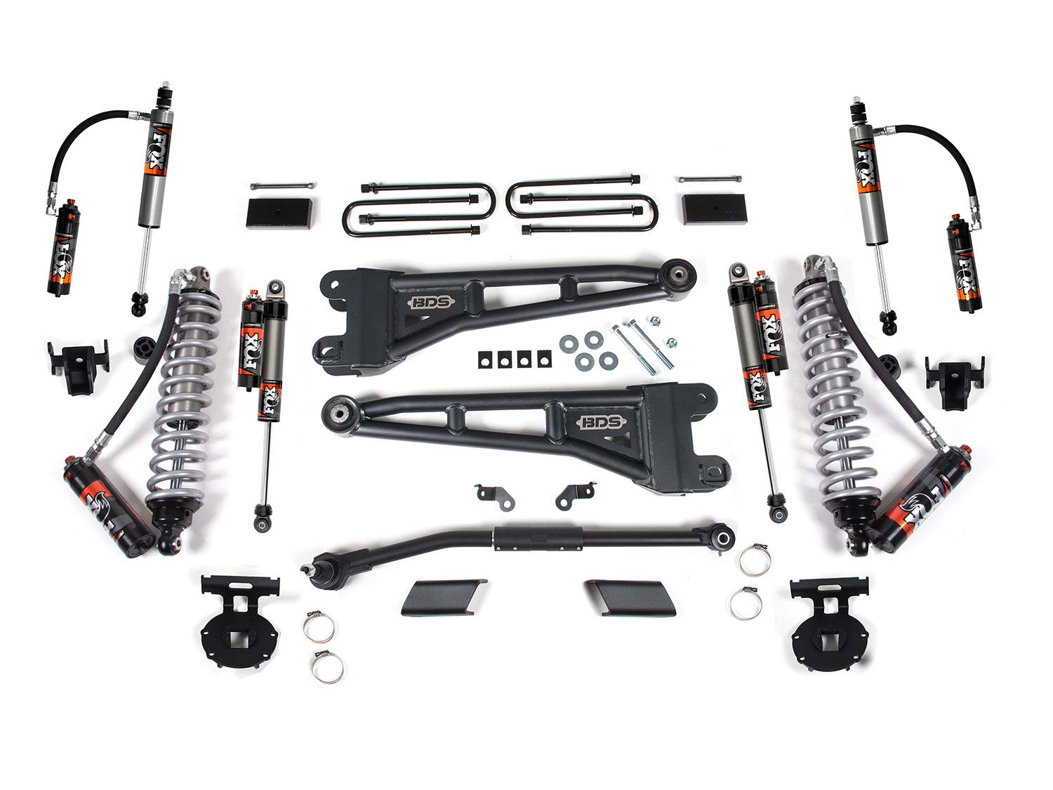 BDS 3 Inch Lift Kit W/ Radius Arm | FOX 2.5 Coil-Over Performance Elite | Ford F250/F350 Super Duty (23-24) 4WD