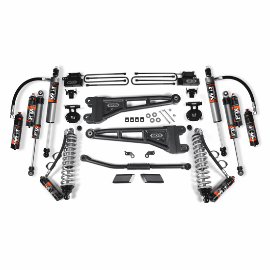 BDS 2.5 Inch Lift Kit W/ Radius Arm | FOX 2.5 Performance Elite Coil - Over Conversion | Ford F450 Super Duty (23 - 25) 4WD - Offroad Industries