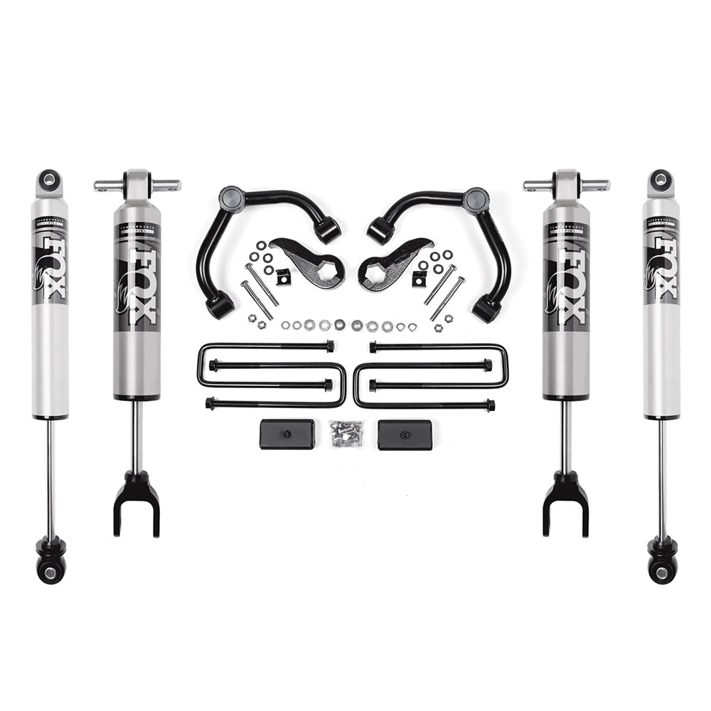 BDS 3 INCH LIFT KIT Fox 2.5 HTO| CHEVY SILVERADO 2500HD (20 - 26) - Offroad Industries