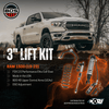 BDS 3 Inch Lift Kit | FOX 2.5 Performance Elite Coil - Over | Ram DT 1500 (19 - 25) - Offroad Industries
