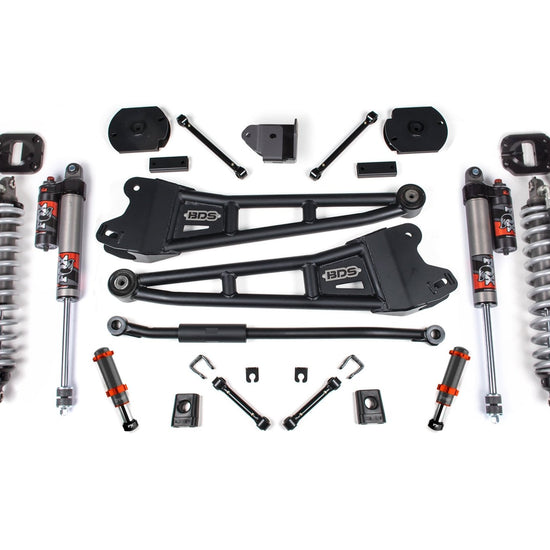BDS 3 Inch Lift Kit w/ Radius Arm | FOX 2.5 Coilover Conversion - Performance Elite | Ram 2500 (14-18) & (25-26) 4WD | Diesel | Coil-Overs w/ FOX 2.0 Hydro Bump Stops - Offroad Industries