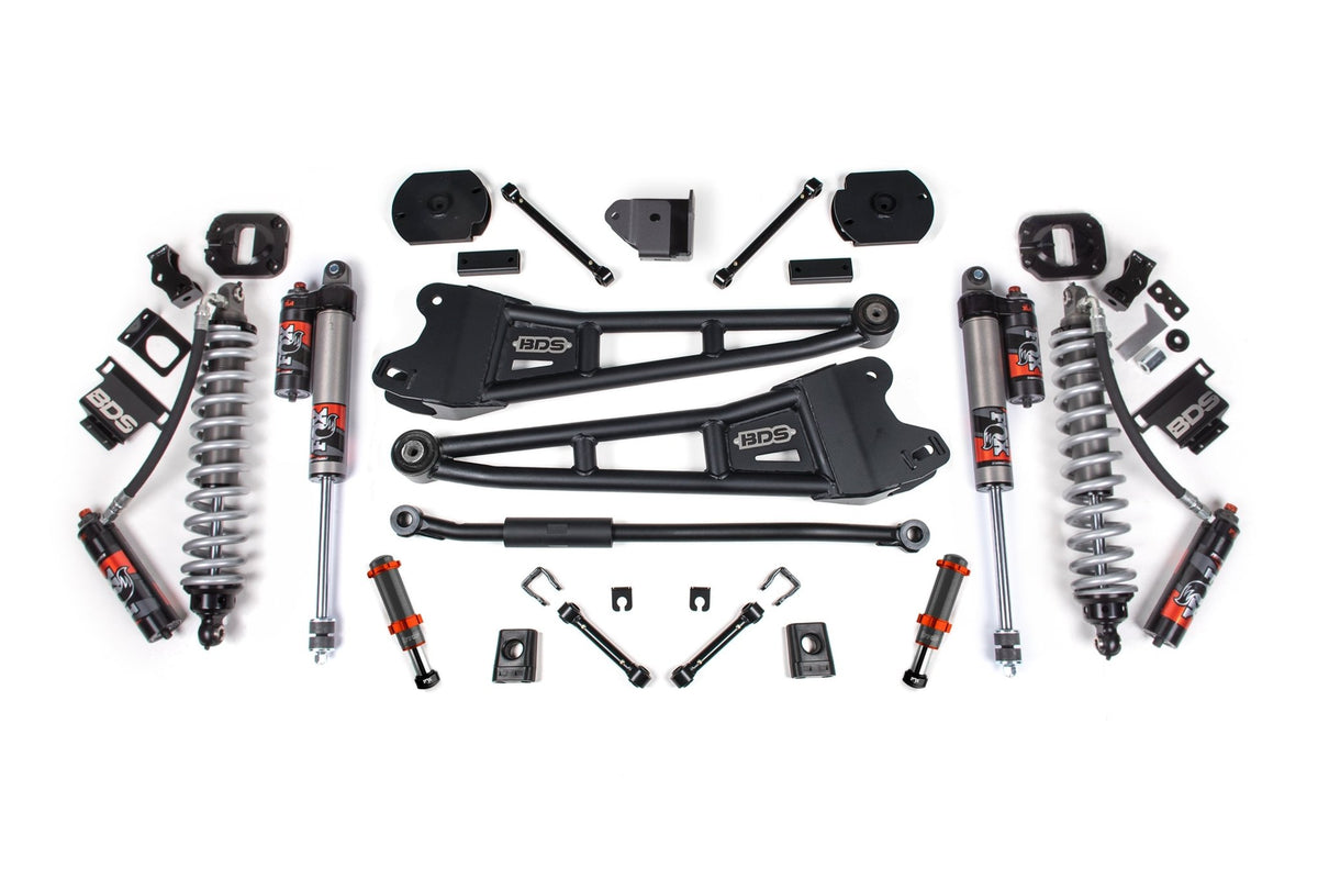 BDS 3 Inch Lift Kit w/ Radius Arm | FOX 2.5 Coilover Conversion - Performance Elite | Ram 2500 (14-18) & (25-26) 4WD | Diesel | Coil-Overs w/ FOX 2.0 Hydro Bump Stops - Offroad Industries