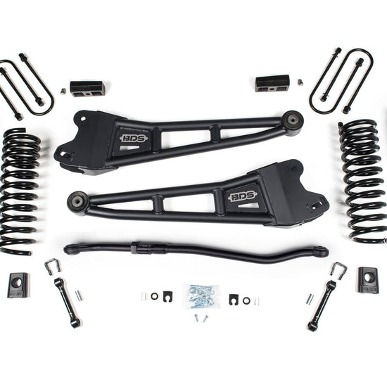 BDS 3 Inch Lift Kit w/ Radius Arm | Ram 3500 (25-26) 4WD | Diesel | Coil Springs | FOX 2.5 Performance Series HTO - Offroad Industries